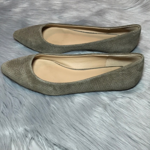 Joes jeans leather point toe ballerina flats 7 M - Picture 3 of 8